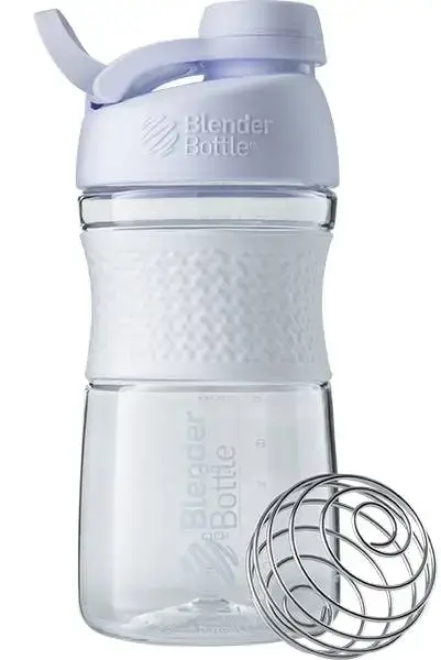Шейкер спортивний (пляшка) BlenderBottle SportMixer Twist 20oz/590ml White купити недорого в Україні, фото 2