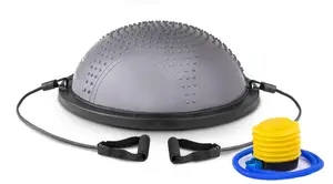 Балансувальна напівсфера із вкрапленнями Hop-Sport HS-MB058B сіра купити