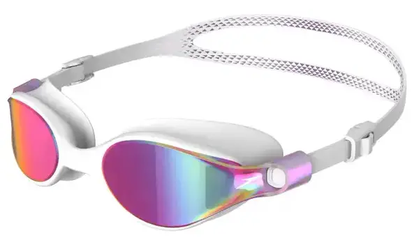 Очки для плавания Speedo VUE MIR GOG AU белые, синие, оранжевые Жен OSFM купить