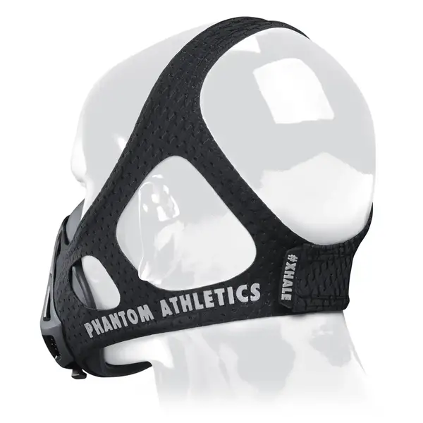 Маска для тренування дихання Phantom Training Mask Black M купити недорого в Україні, фото 2
