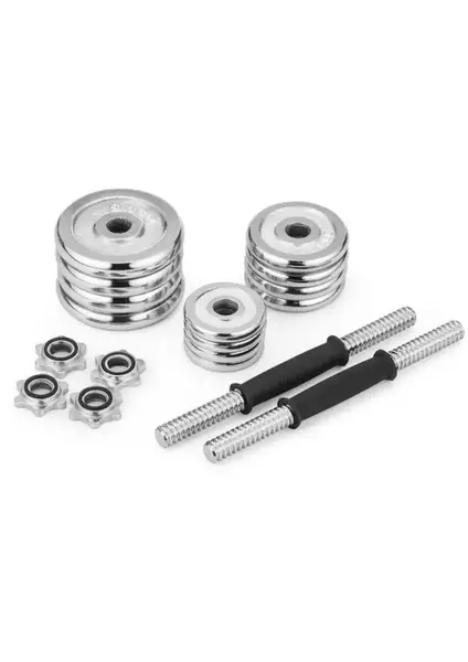 Набор гантели в кейсе Gymtek хромированные 2х10 кг. купить недорого в Украине, фото 4