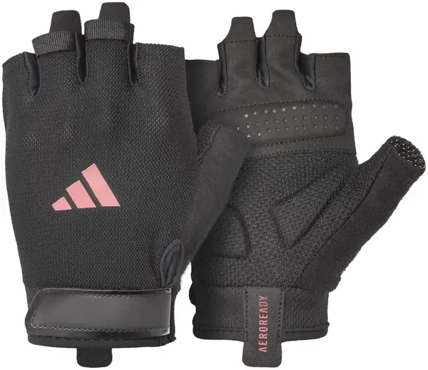 Перчатки для тренинга Adidas Essential Training Gloves черный, розовый Женщина XS купить