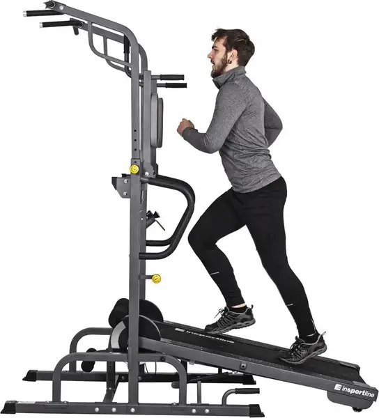 Беговая дорожка магнитная с турником InSPORTline Tongu купить недорого в Украине, фото 3