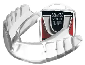 Капа OPRO Snap-Fit дитяча (вік до 10) Clear (art.002143015) купити