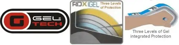 Снарядные перчатки, битки RDX Leather M купить недорого в Украине, фото 7