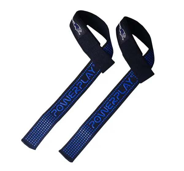 Лямки для тяги PowerPlay 7064 Чорно-Сині купити недорого в Україні, фото 6