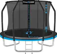 Батут THUNDER INSIDE ELITE с внутренней сеткой 6 футов 183 см черно-голубой Батут THUNDER INSIDE ELITE с внутренней сеткой 6 футов 183 см черно-голубой купить