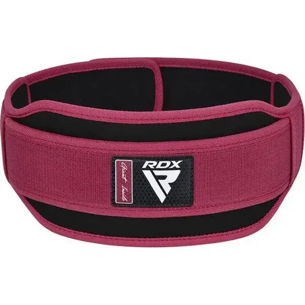 Пояс для тяжелой атлетики RDX RX5 Double Belt неопреновый Pink S купить недорого в Украине, фото 4