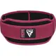Пояс для тяжелой атлетики RDX RX5 Double Belt неопреновый Pink S купить