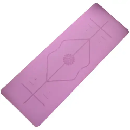 Мат для йоги Generation Fitness 183х61х0,6 фіолетовий купити недорого в Україні, фото 5