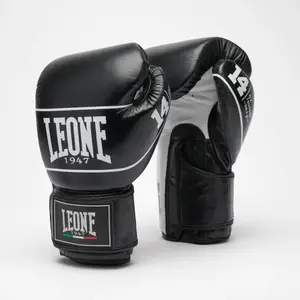 Боксерские перчатки Leone Shok Pro Black 10 ун. купить