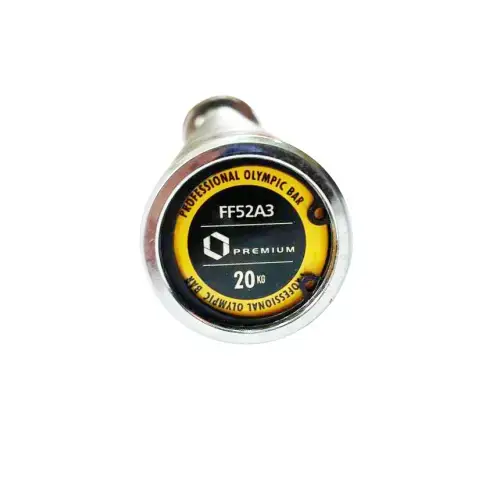 Гриф олимпийский для кроссфита Generation Fitness FF52S1 HARD | Серебряный | с подшипниками 220 см купить недорого в Украине, фото 4