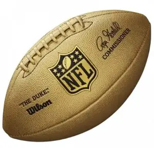 М'яч для американського футболу Wilson Duke metallic edition OS FB gold купити