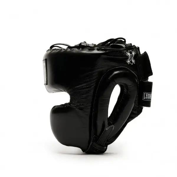 Боксерський шолом Leone Greatest Training | Чорний | L/XL | Обхват голови 59-61 см купити недорого в Україні, фото 4