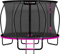 Батут THUNDER INSIDE ULTRA с внутренней сеткой 14 футов 427 см черно-розовый Батут THUNDER INSIDE ULTRA с внутренней сеткой 14 футов 427 см черно-розовый купить