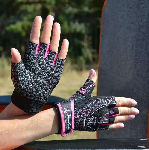 Рукавички для фітнесу Power System PS-2910 Classy Жіночі Pink M купити недорого в Україні, фото 7