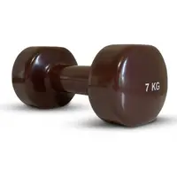 Гантель вінилова Stein 7 кг/ шт / коричнева купити