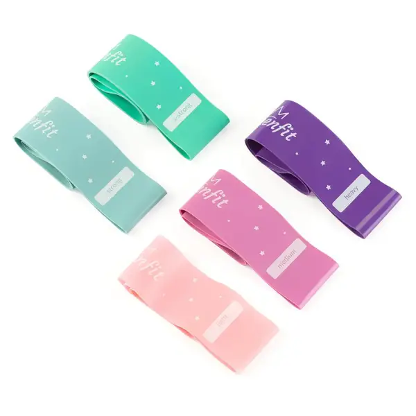 Набор резинок для фитнеса Queenfit 0,5-30 кг. Q-66436 купить недорого в Украине, фото 3