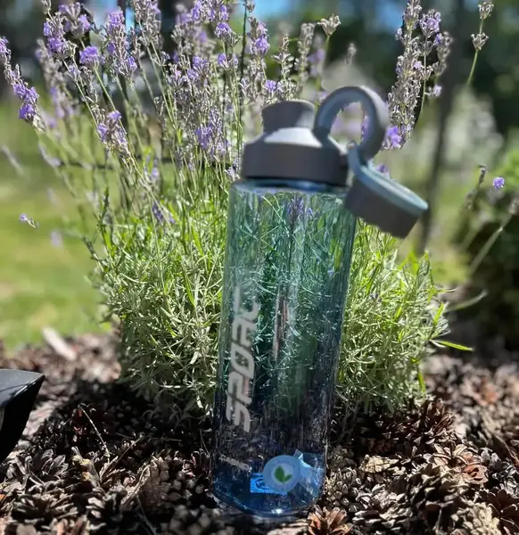 Пляшка для води CASNO 1000 мл KXN-1236 Блакитна купити недорого в Україні, фото 5