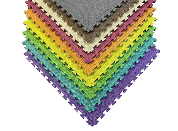 Татамі мат EVA 20 мм 1х1м Бірюзово - Фіолетовий купити недорого в Україні, фото 9