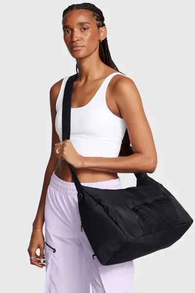 Сумка UA Studio Slouchy Duffle 20L чорний Жін 44х31х18 см купити недорого в Україні, фото 6