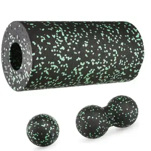 Набор Gymtek массажеров для йоги и фитнеса черно-зеленый. купить