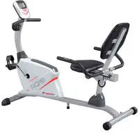 Велотренажер горизонтальный магнитный inSPORTline Varis бело-серый купить