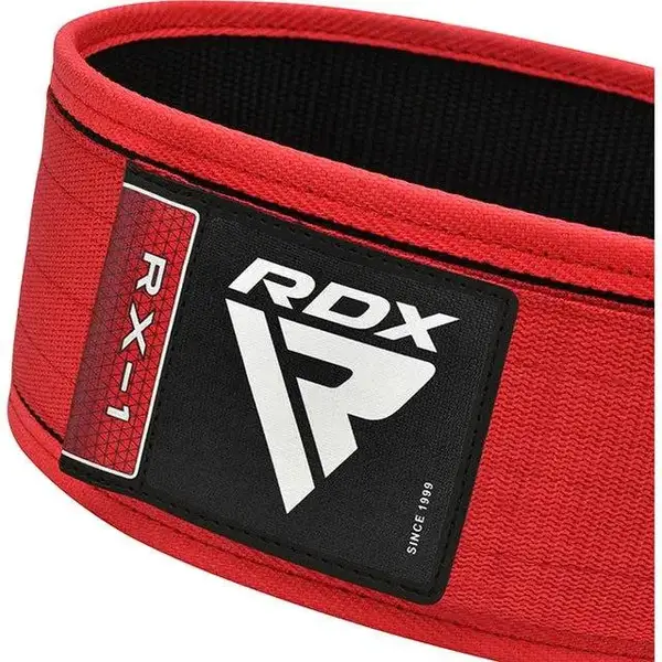 Пояс для тяжелой атлетики RDX RX1 Weight Lifting Belt RED-L купить недорого в Украине, фото 4