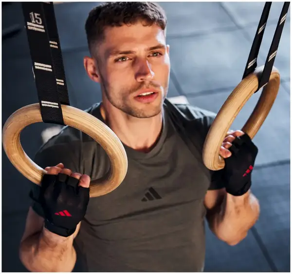 Перчатки для тренинга Adidas Essential Training Gloves черный, красный Уни XS купить недорого в Украине, фото 6