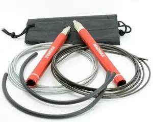 Скакалка скоростная на алюминиевая подшипниках MadMax MFA-286 Speed jump rope Red купить