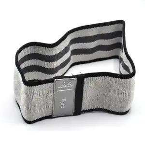 Тканева гумка для фітнесу та спорту PowerPlay 4111 Hip Band S Heavy Сіра (d_64cm) купити