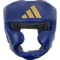 Шлем боксерский Adidas Speed Super Pro Headguard L | сине/золотой | Обхват головы 58-61 см | ADIDAS ADISBHG041 купить