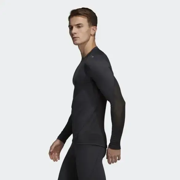 Компресійний лонгслів Alphaskin Sport чорний | ADIDAS CF7267 купити недорого в Україні, фото 7