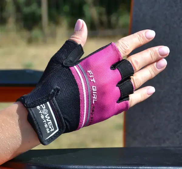 Перчатки для фитнеса Power System PS-2920 Fit Girl Evo Pink S купить недорого в Украине, фото 4