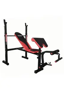Лава для жиму York Fitness ASPIRE 320 зі стійкою для штанги та партою Скотта купити