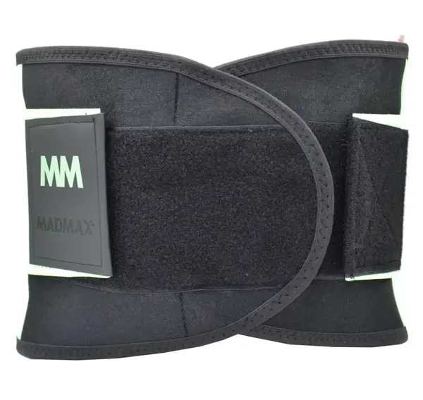 Пояс компресійний MadMax MFA-277 Slimming belt Black/neon green M купити недорого в Україні, фото 7