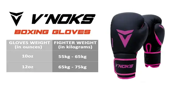 Боксерские перчатки V`Noks Ultima Black Fuxia 10 ун. купить недорого в Украине, фото 6