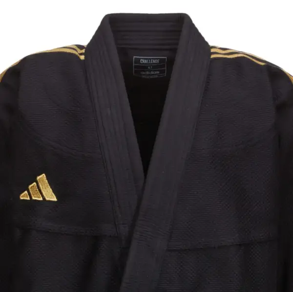 Кімоно для джиу-джитсу ChaIIenge чорний/золотий 150 | ADIDAS JJ350_2_0_P купити недорого в Україні, фото 7