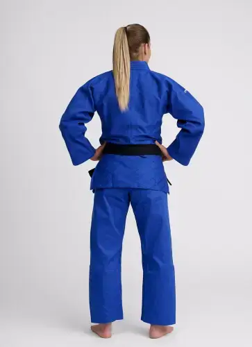 Синє кімоно для дзюдо IPPON GEAR BASIC 2, 190см купити недорого в Україні, фото 4