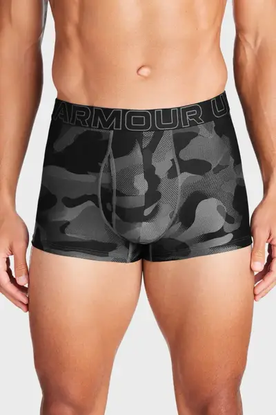 Труси UA M Perf Tech Nov 3in чорний, сірий, хакі Чол MD купити недорого в Україні, фото 2