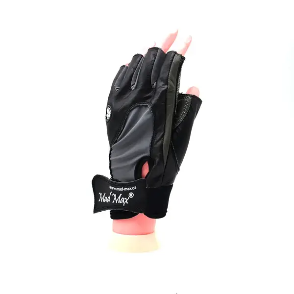 Рукавички для фітнесу MadMax MFG-820 MTi82 Black/Cool grey M купити недорого в Україні, фото 3