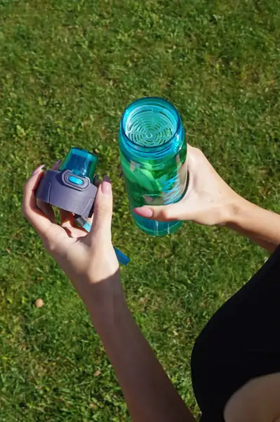 Пляшка для води CASNO 780 мл KXN-1180 Блакитна купити недорого в Україні, фото 5