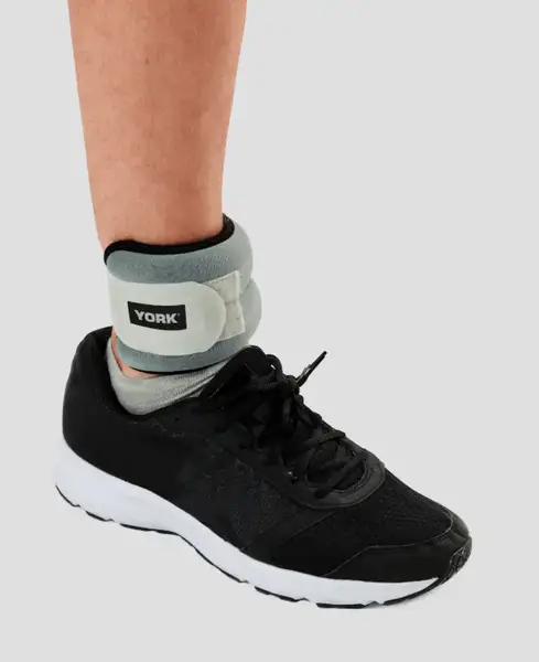 Обважнювачі York Fitness Soft для рук і ніг 2х1кг сірий купити недорого в Україні, фото 2