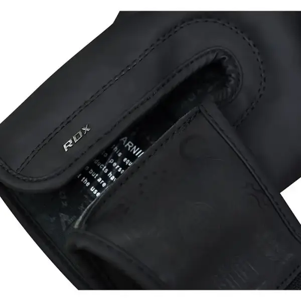 Боксерські рукавички RDX F15 Matte Black 14 ун. купити недорого в Україні, фото 8