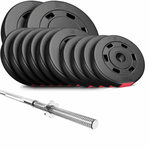 Набір Hop-Sport Premium 69кг зі штангою купити