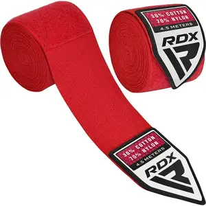 Бинты для бокса RDX WX Professional Boxing Hand Wraps Red (4.5м.) купить