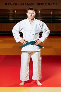 Кимоно для дзюдо белое, TM "Kintayo" Wazari, 190 рост, плотность 650 гр/м.кв. купить