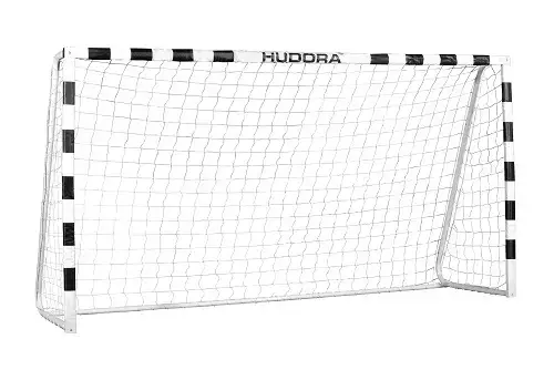 Ворота футбольні Hudora Stadion 300 х 200 см, чорно-білі купити