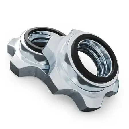 Гриф для штанги W-подібний 120 см + затискачі K-Sport купити недорого в Україні, фото 3