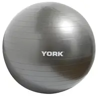 Фітбол York Fitness 75см сірий + насос купити